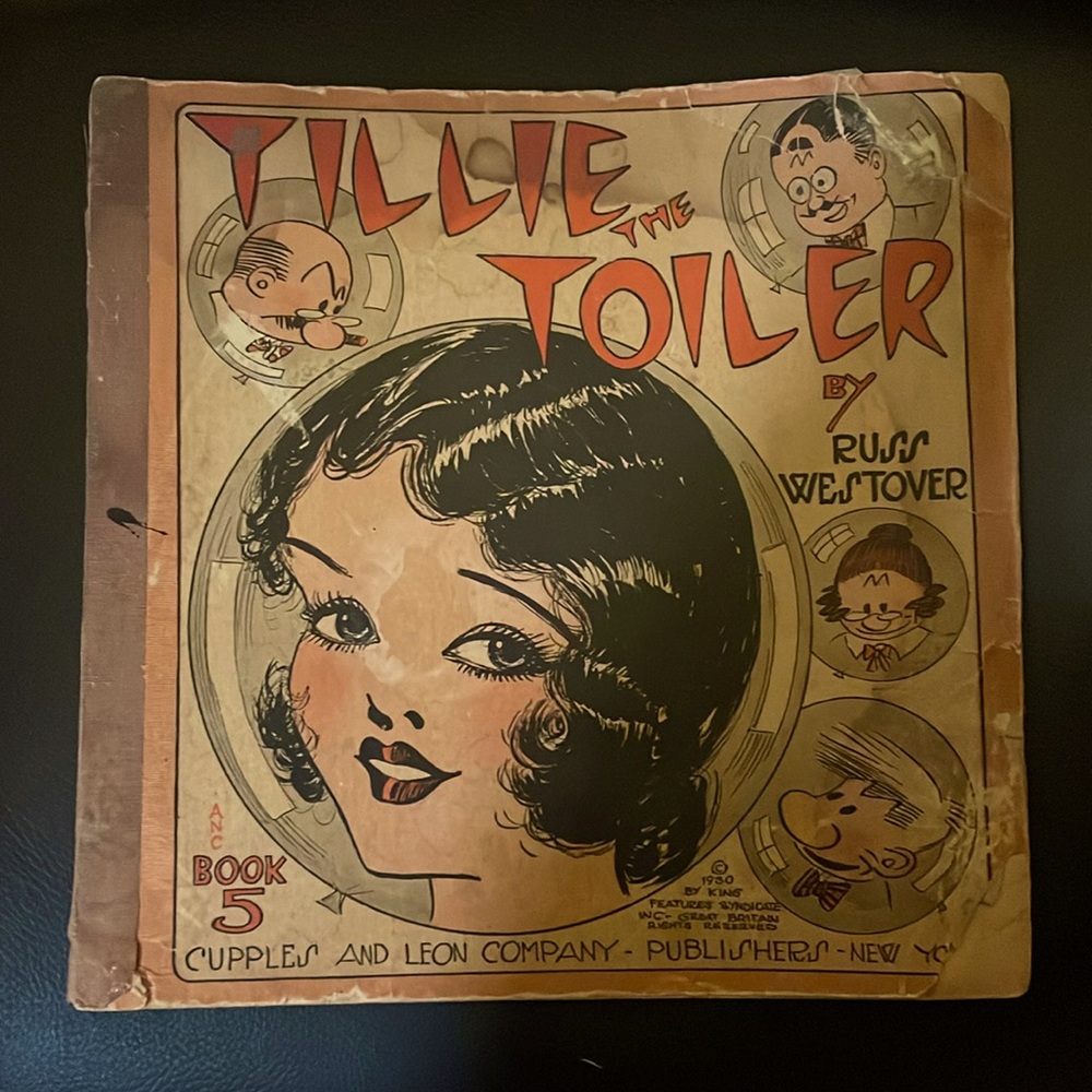 Tillie The Toiler Comic book.